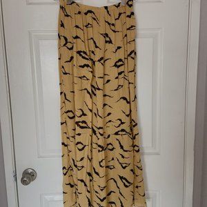 UO animal print maxi